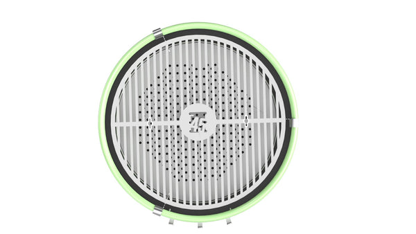 Pretty Green 45 Gallon Drum BBQ