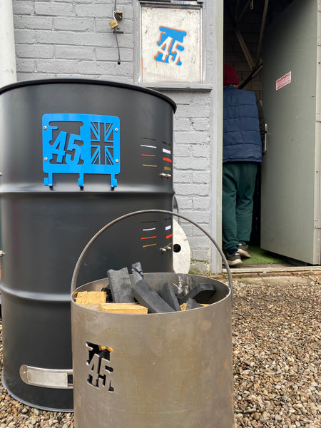 45 S Edition - Drum BBQ & Smoker Combination