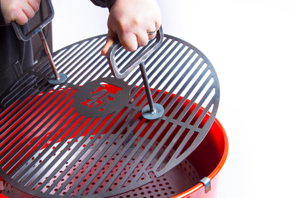 Pretty Green 45 Gallon Drum BBQ