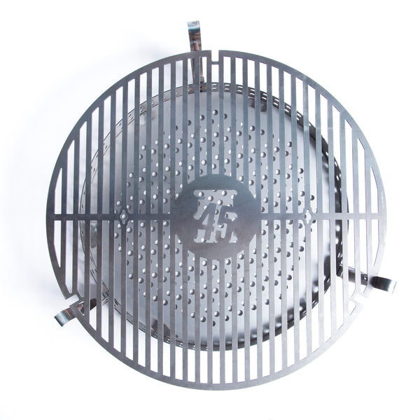 Add On BBQ Basket & Grill Plate for Upright 45 Gallon Drum