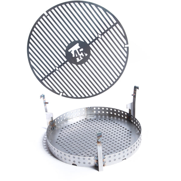 Pretty Green 45 Gallon Drum BBQ