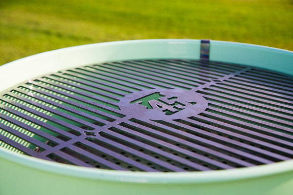 Pretty Green 45 Gallon Drum BBQ
