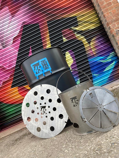 45 S Edition - Drum BBQ & Smoker Combination