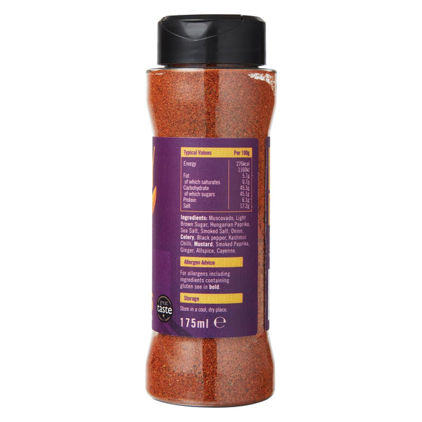 Kansas Sweet & Smoky BBQ Rub - 175ml