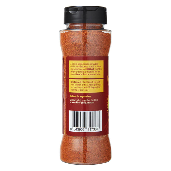 Texas Hot N Spicy BBQ Rub - 175ml